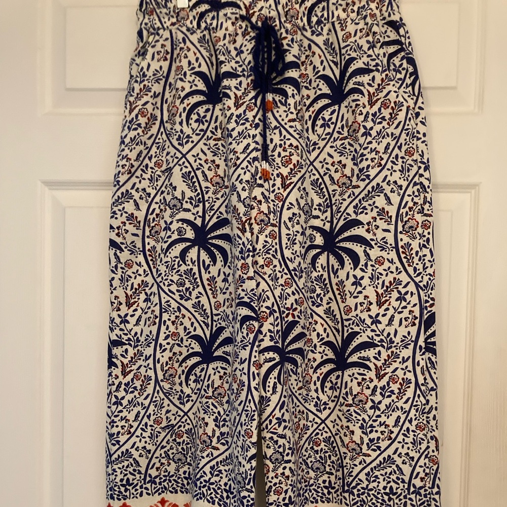 Joie EUC pants tropical wide leg SZM